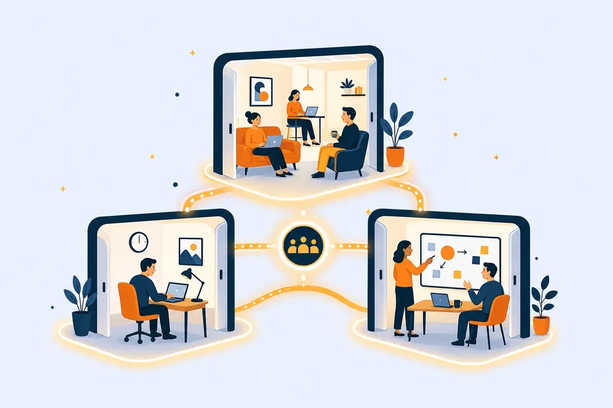 Spaces, Not Meetings