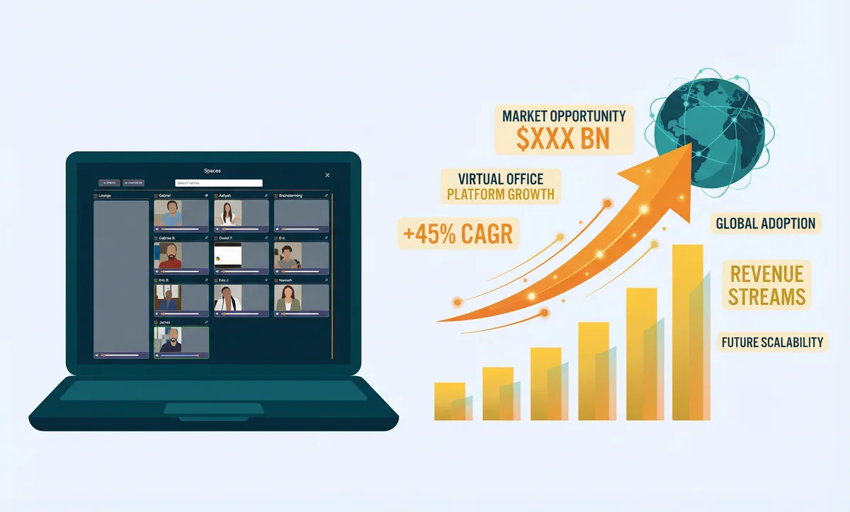 Kino Live market opportunity visualization showing growth metrics and global adoption