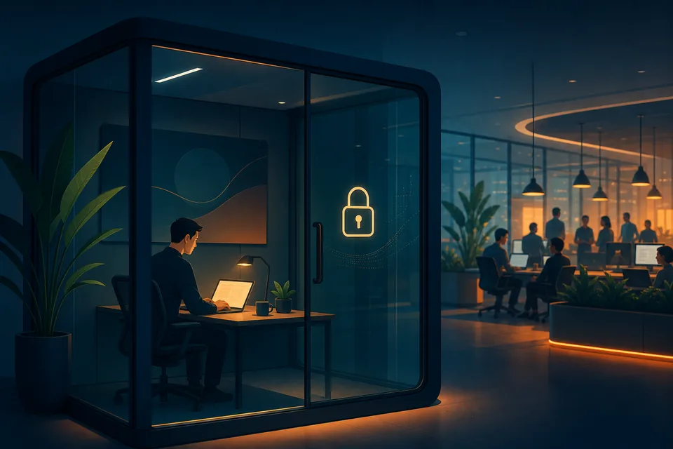 Illustration of Private Spaces in Kino Live
