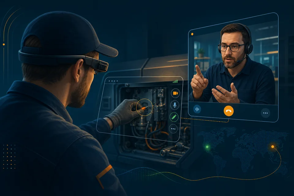 Illustration of Smart Glasses Support in Kino Live
